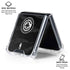 NBA LA Clippers Animal Print Galaxy Z Flip6 Clear Case